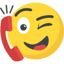 emoji,feelings,smileys,emoticons,phone call ok 
